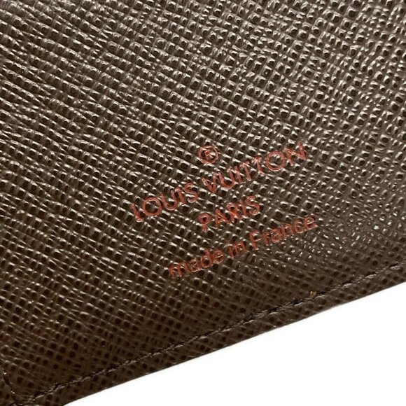 LOUIS VUITTON Organizer de Poshe N61721 Ebene Damier - MI1057 Card Case - Picture 10 of 10